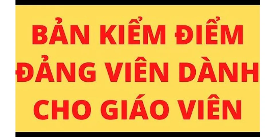 Bản tự kiểm điểm cá nhân giáo viên mầm non