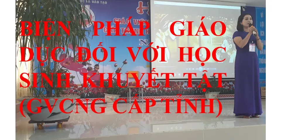 Biện pháp giáo dục là gì