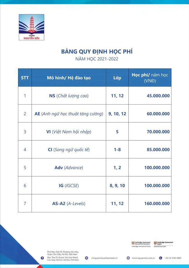 Danh sách các trường tư nổi tiếng ở Hà Nội có mức học phí dưới 150 triệu đồng/năm, bố mẹ cân nhắc tài chính để cho con học - Ảnh 11.