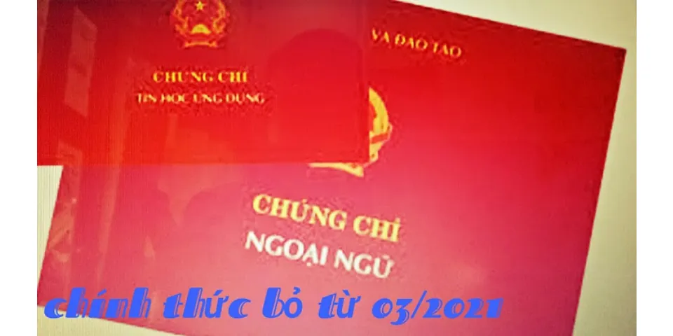Danh sách các trường được cấp chứng chỉ tin học theo Thông tư 03 Tài Bắc Ninh