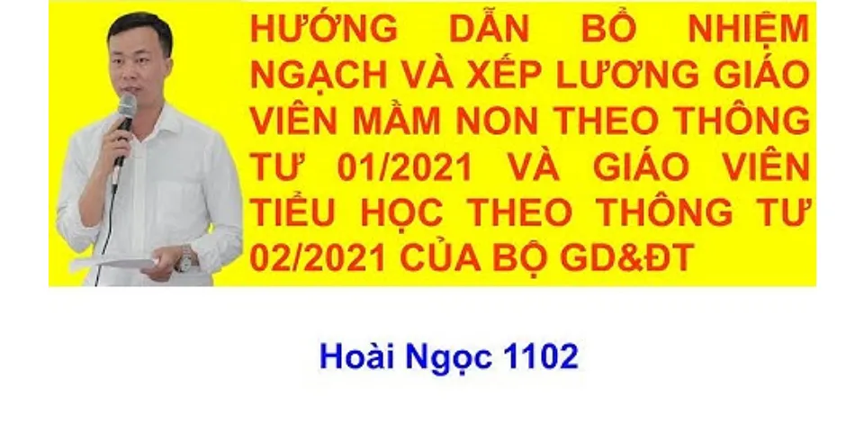 ngạch, bậc lương giáo viên tiểu học